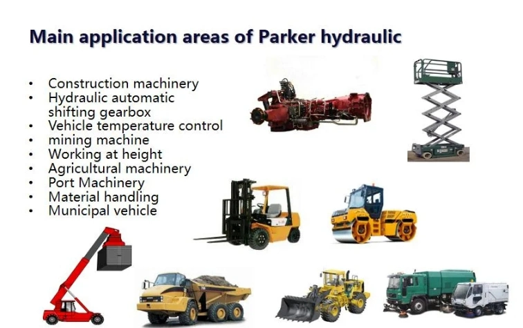 Parker High Pressure Gear Pump Hydraulics Pgp330 Pump - Pgp300 Series