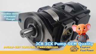 OEM Quality 20/903200 Parker / JCB 3CX Twin Hydraulic Pump