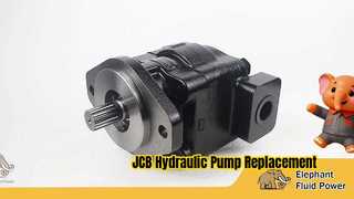View Parker 3249111030 Hydraulic Gear Pump For 3CX 4CX Backhoe Loaders With 1 Year Warranty Demo