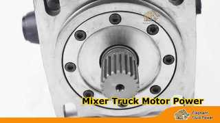 PMP PMH M72 M90 M110 Hydraulic motor for mixer trucks 