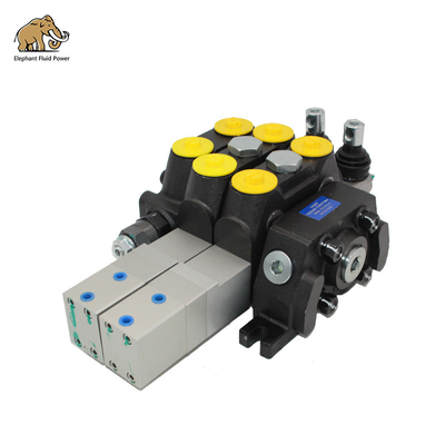 Dcv100-2-Q Sectional Cast Hydraulic Directional Control Valve 2 Spool