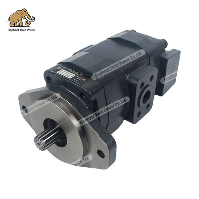 Double Gear Pump 14561971 Iron Cast for Vollvo EC330B EC360B EC360C Excavator with 100% Interchange and One Year Warranty